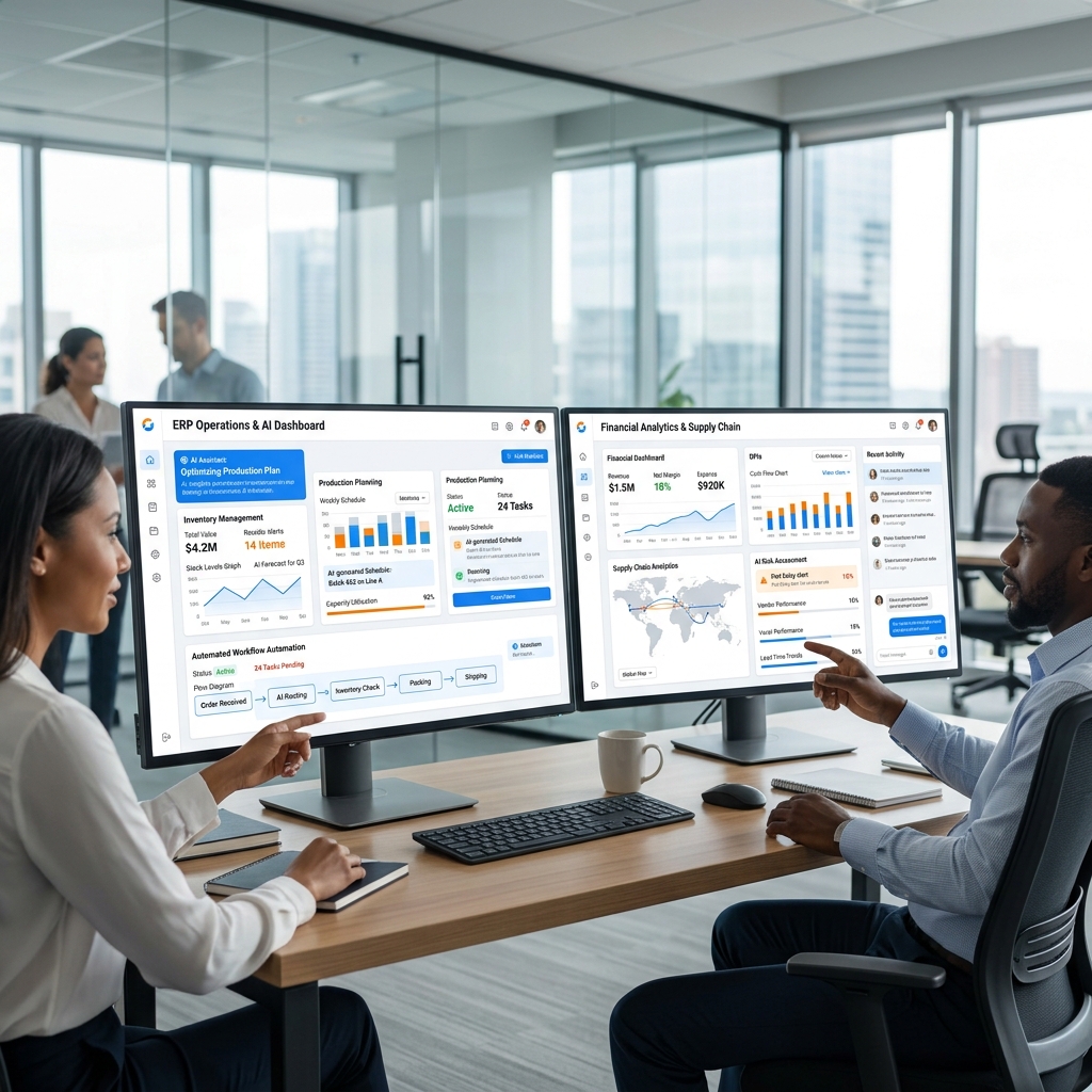 ERP con inteligencia artificial para empresas