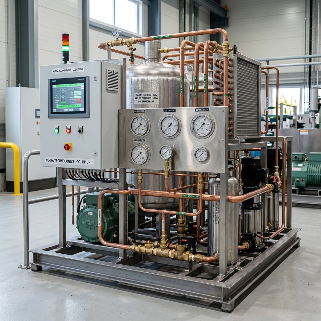 Bomba de calor CO2 agua de servicio